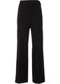 Neu Modernes Palazzo-Hose mit Gürtel Gr. 36 Schwarz Damenhose Business-Pants