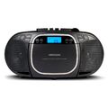 MEDION LIFE E66476 Stereo Sound System CD MP3 Kassette UKW Radio Boombox schwarz