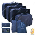 Koffer Organizer Set 8-teilig Reise Kleidertaschen Reisegepäck Kleidung Kosmetik