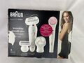 Braun Silk-épil 9 Flex 9100 Beauty Epilierer Set inkl Aufsätze Wet and Dry