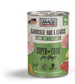 MAC's Dog Kaninchen, Rind und Gemüse 6x 800g Nassfutter Hund Futter Hundefutter