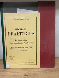 Michael Praetorius: In Dulci Jubilo: Chor & 4-teiliger Messingchor: Partitur