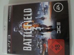 Battlefield 3 (Sony PlayStation 3, 2011) In Folie