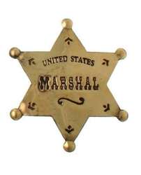 Sheriff Stern US Marshal Sheriffstern Western Cowboy USA United States Pin