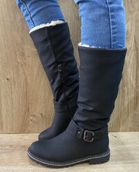 Damen Stiefel warm gefüttert Winter Boots Stiefeletten Schnee Schuhe NEU ST81 