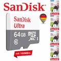 SanDisk ULTRA micro SD Speicherkarte Original 16GB 32GB 64GB 128GB memory card