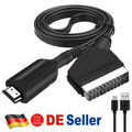 SCART auf zu HDMI Kabel Konverter Video Audio Adapter Wandler für DVD HD TV 1M