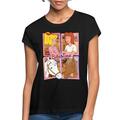 Bibi Und Tina Mit Amadeus Und Sabrina Kachelmotiv Frauen Oversize T-Shirt