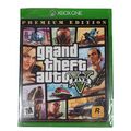 Grand Theft Auto V Five Premium Edition Xbox One Brand New Rockstar Rated M GTA