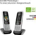 Gigaset C430HX Duo - 2 DECT-Telefone schnurlos für Router - Fritzbox, Speedport 
