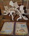 Stegosaurus Skelett Dinosaurier 3D Puzzle Modell Holz Bauset B.C. Bones