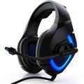 CSL Profi Gaming Headset für PC PS4 PS4 Pro Kabel-Bedienelement