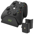 Xbox Series X/S Twin-Ladestation mit wiederaufladbaren Akkus – Schwarz