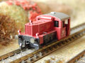 Arnold 2065 : RANGIERLOK DIESELLOK KÖF BR 323 673-4 "DB" IN ROT SPUR N ANALOG