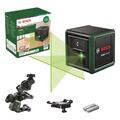 Bosch Kreuzlinien-Laser Quigo Green inkl. Universalklemme MM 2 + Batterien