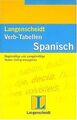 Langenscheidts Verb-Tabellen, Spanisch von Frieser, Chri... | Buch | Zustand gut