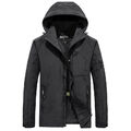 Herren Jacke Wasserdicht Mit Kapuze Camping Windbreaker Regenmantel Outwear.