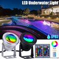 LED Unterwasserstrahler RGB Brunnen Lampe Aquarium Garten Teichlampe Beleuchtung