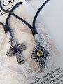 Halskette Anhänger Folklore Schmuck Celtic Cross Pendants