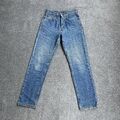 MUSTANG Herren Vintage Jeans Hose W29 L30 Slim Fit Straight 21103 Blau Denim