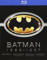 Batman 1-4 - 1989 - 1997 im Papschuber - Neu in Folie