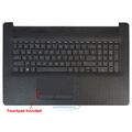 Passend für HP 17-CA1285NG Tastatur komplett Gehäuse Handauflage + Touchpad UK schwarz