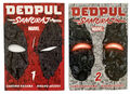 Deadpool Samurai 1 + 2 (komplette Reihe, Marvel, Čarobna knjiga, serbisch), NEU.
