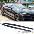 Seitenschweller Sideskirt Schweller für BMW 1er F20 F21 LCI 15-19 GLANZ SCHWARZ