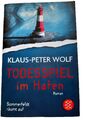 Todesspiel im Hafen - Klaus Peter Wolf - sehr gut erhalten - aus tierfreiem NRH