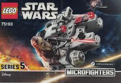 LEGO®  Bauanleitung Star Wars - Millennium Falcon Microfighter - 75193 - NEU
