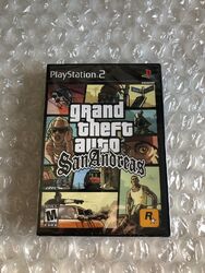 Grand Theft Auto San Andreas Playstation 2 PS2 SEALED VGA WATA UKG RGS