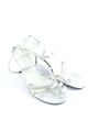 GRAFFITI Dianette-Sandalen Damen Gr. DE 35 silberfarben Elegant