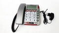Großtasten-Telefon Seniorentelefon amplicomms PowerTel 50 Alarm Plus Preis inkl.