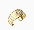 Ring Diamant Klappring 750 Gold, 18k, 8 Brillanten, HIGHLIGHT, Größe 60 -19501-