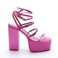 Sandaletten Paris Texas Rosa 38 EUR Neu