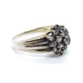 Wunderschöner Ring aus 925 Sterling Silber Zirkonia Bling Bling Silver RG63