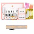 Wimpernlifting Set Wimpernwelle Wimpernlaminierung Lash Lift Kit mit 4D Mascara