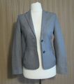 180 575 ESPRIT Damen Jacke Blazer Gr. 32 grau meliert Damenblazer Damenjacke