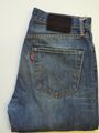 LEVI'S 508 JEANS NORMAL KONISCHES BEIN W30 L30 MITTELBLAU STRAUSS LEVQ977  