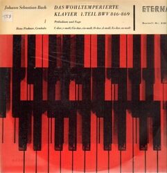 LP Bach / Pischner Das wohltemperierte Klavier 1.Teil BWV 846-869, Präludium un