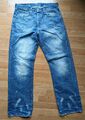Levi's Jeans Hose 542 W34 L34 blau Vintage 34/34 Straight Baggy Used Look