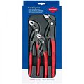 Knipex Wasserpumpenzange Cobra Zangen Set Zangenset - 00 20 09 V02 - 180/250/300