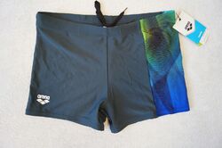 ARENA Badehose Badeshorts Schwimm Gr. 5 M dunkelgrau  NEU