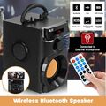 Tragbarer Bluetooth Lautsprecher Subwoofer Bass Drahtloser MP3-Player FM-Radio