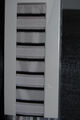 Elbersdrucke Schiebevorhang mit Klettband Schwarz - Weiß  ca. 60x245cm