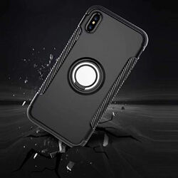 iPhone 11 , Pro , Max Hülle TPU Ring Armor Case Protection Stoßfest Panzerfolie