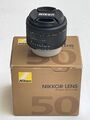 Nikon Objektiv AF Nikkor 50mm f1.8D -  gebraucht, sehr gut, Originalverpackung