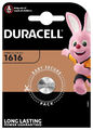 3 x Duracell CR1616 DL1616 3V Lithium Batterie 6616 Knopfzelle 45mAh im Blister