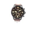 Fossil Chronograph Quarz Uhr Leder Armband JR1487 Analog Herren Classic Gents De