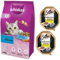 WHISKAS ERWACHSENE 14KG THUNFISCH + SHEBA-KANINCHEN 2x85g